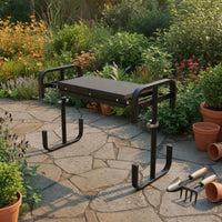 2-in-1 Garden Kneeler and Seat With Tool Pouch 2-in-1 Garden Kneeler for Outdoor
