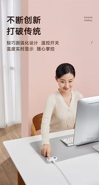 110V美规专用台湾暖桌垫暖手取暖桌垫加热垫加热鼠标垫发热鼠标垫