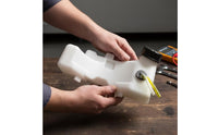 145 Lawnmower Fuel Tank Assembly with Cap Translucent Petrol Tank with Cap Long