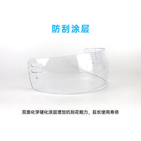 Roller Hockey Helmet Visor, PC Face Shield, Transparent Lens, Sports Protective Eyewear