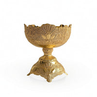 Fruit Bowl with Pedestal Base Decorative Pedestal Bowl Elegant Fruit Holder for Hosts