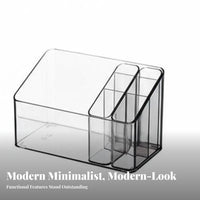 Clear Cosmetic Divider Tray Easy to Clean Divided Storage Tray flexible Design