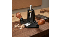 Two Handles Bottom-Cleaning Plane Threaded Screw Adjustable Hand Plane Low-Height Woodworking Tool Angular Design
