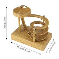 Rolling Ball Sculpture Touch Control  Marble Machine Quiet Continuous Rolling Ball Toy