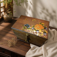 Wooden Jewelry Box with Drawers Traditional Jewelry Box with Drawers Vintage for Women, Collectors, Dresser, Vanity, Bedside Table