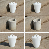 Tapered Manure Plug Cone-Shaped Drain Drain Closure with Handle Livestock Drain Drain Closure for Farmers, Drainage Conduits, Farms