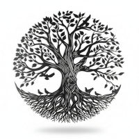 Cutout Silhouette Wall Art Artistic Decor Rustic for Living Room, Bedroom