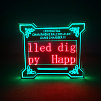 LED Light-Up Sign Board with Programmable Display for Bar and KTV