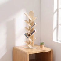Miniature Tree Bookshelf Compact Mini Bookshelf Minimalist Bookcase for Collectors
