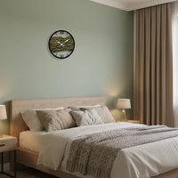 12 Inch Hollow Wall Hollow Timepiece Decorative Home Decor Easy to Read