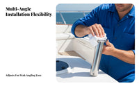 Stainless Steel Boat Rod Holder Stainless Steel Fishing Rod Holder Boating Hardware Rust-Resistant for Yacht