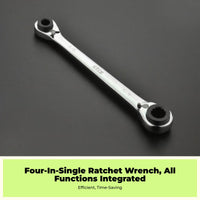 Bidirectional ratchet wrench for cars