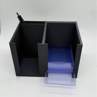 3D Printed Card Storage Box, Large Capacity Desktop Organizer, Rectangular
