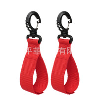 SUP桨板冲浪板专用桨扣皮划艇船桨挂钩织带登山扣挂钩划船配件