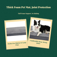 Orthopedic Dog Bed
Removable Cover, Non-Slip, Joint Support