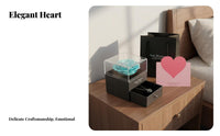 Preserved Blossom Jewelry Box Long Lasting Eternal Blossom Gift Box with Drawer