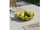 Woven Paper Rope Basket Handwoven Home Storage Eco-Friendly for Kitchen Counter