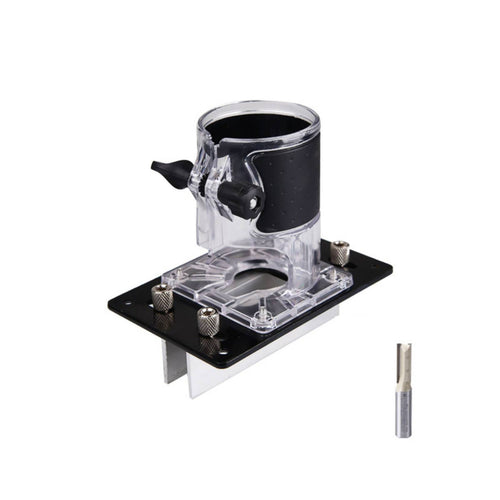 Hidden Connector Jig Precision Cabinet Router Guide Transparent Shield