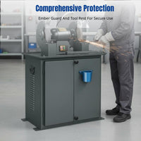 Heavy-Duty Commercial Bench Grinder, Copper Motor, Countertop Upright, Multi-Spec