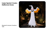 Halloween Inflatable   Decoration | Spooky Holiday Display, Giant Standing Design, for Yard