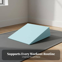 Non-Slip Calf Stretcher Slant Board Portable EVA Foam Incline Block Lightweight for Athletes, Weightlifters, Physical Rehabilitation