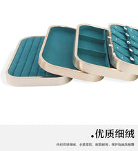 铝合金首饰盘项链戒指耳钉手链吊坠挑选盘珠宝收纳看货首饰托盘
