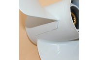 Propeller with 15 Splines Aluminum Alloy Outboard Engine Propeller Splined Hardware for Boaters