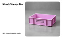 Wheeled container with Lid utilitarian industrial design Organization sturdyDuty for Basement