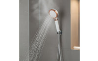 High Pressure Shower Nozzle Watertight High Pressure Rain Shower Nozzle Removal Washroom Fixture for People with Sensitive Skin