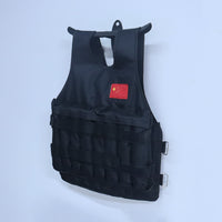 Wall-Mounted Medicine Ball and Weighted Vest Rack