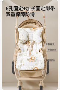 婴儿车垫子推车垫子躺座垫四季通用软垫配件安全座椅遛娃神器坐垫