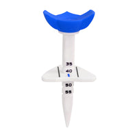 HOW TRUE Adjustable Plastic Golf Tee with Scale for Golf Course Accessories