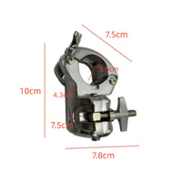 Drum Frame Pipe Clamp Drum Rack Clamp Easy Installation Rack Tube Connector for Drummers