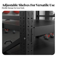 Space Saving Kettlebell Medicine Ball Storage Cart Heavy-Duty Gym Equipment Organizer High Load Capacity Home Gym Storage Rack Sturdy Construction for Personal Trainers, Fitness Studio, Garage