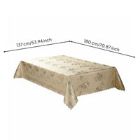 PVC Tablecloth Odorless PVC Table Cloth Formaldehyde Waterproof Tablecloth
