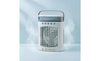 Desktop Humidifying Fan Humidifying Mini Air Chiller Portable Small Appliance for Desk