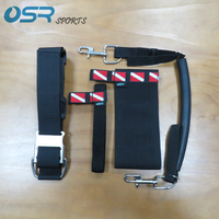 OSR SPORTS技术潜水 侧挂 BCD 瓶箍组合 Tank Stage Kit 潜水配件