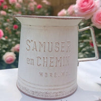 Iron Water Cup Flower Pot for Balcony and Terrace