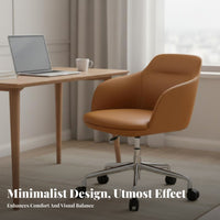 Adjustable Rolling Chair Ergonomic Backrest rotateing Seat Supports up to 250 Lbs