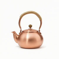 Tea Kettle with Lid Hammered Hot Water Boiler Stain-Stain-Resistant for Camping