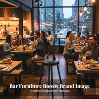Upholstered Counter Stool with Backrest Light Luxury Design Bar Chair mechanical design Easy to Assemble for Adults, Dining Room