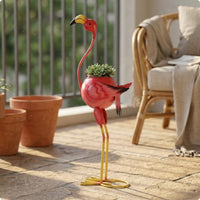 Pot Weather-Resistant Peacock Flower Pot Space-Saving Planter for Outdoor