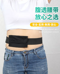 Adjustable Peritoneal Dialysis Belt with Pocket for Catheter Management