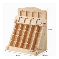 Anime Card Storage Rack Decorative Fridge Gripping Holder Sturdy for Bedroom