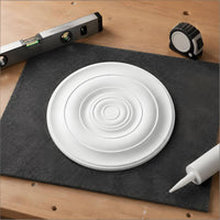 Ceiling Medallion Elegant Design Round Ceiling Medallion Lightweight