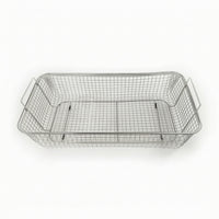 Mesh Basket Stainless Steel Acoustic Cleaner Basket Heavy Duty for Hobbyists