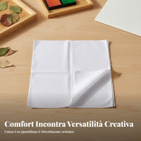 5 Pieces Tie-Dye Craft Cloth Washable and Long-Lasting Tie-Dye Material Squares