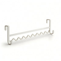 Slim Bedside Hanging Rack Metal Bed Hanger Easy to Reach Wave Hanging Rack Sturdy for Bunk Beds, Dorm Rooms