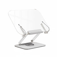 Adjustable Reading Stand Holds Thick Books Swiveling Reading Easel for Musicians