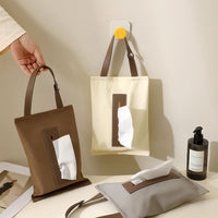 Car Hanging Tissue Box, Non-woven, Modern Simple Style